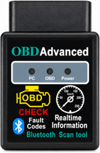 HH OBD Advanced Bluetooth OBD2 Scanner – ELM327 Car Diagnostic Tool for Fault Code Reading & Real-Time Engine Data