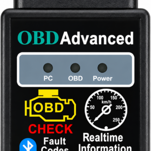 HH OBD Advanced Bluetooth OBD2 Scanner – ELM327 Car Diagnostic Tool for Fault Code Reading & Real-Time Engine Data