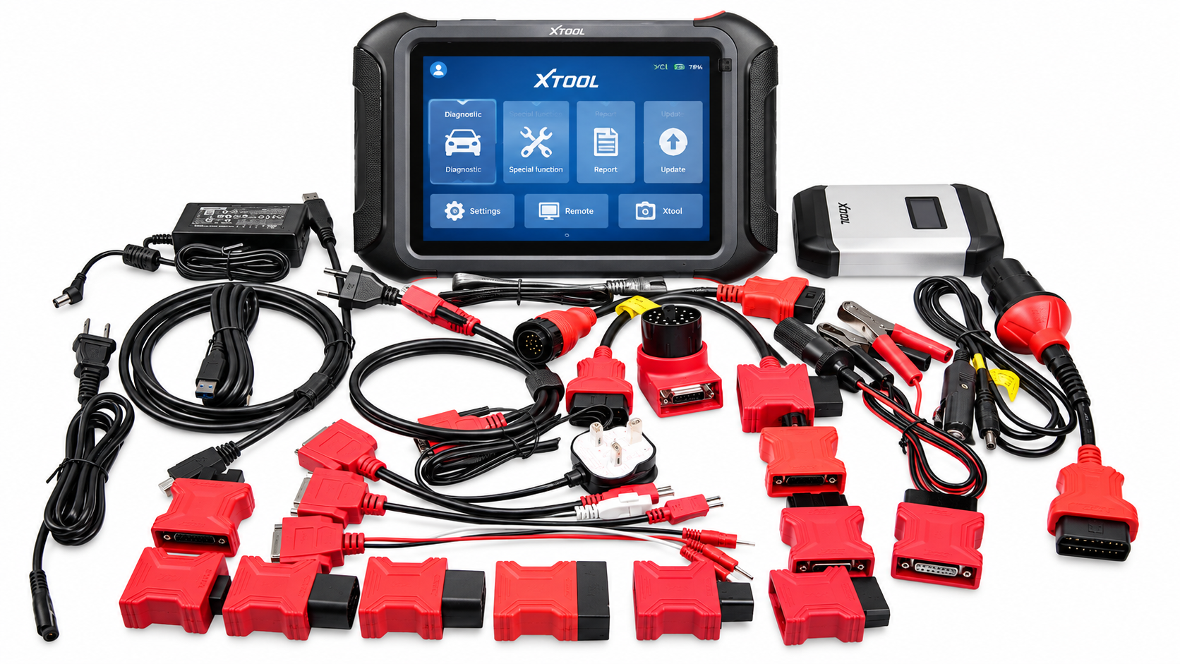 XTOOL XT90 Smart Diagnostic System – Professional Automotive Scanner with Full System Diagnostics, ECU Coding, Key Programming, Active Tests & ADAS Calibration - Image 2